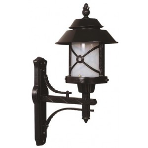 BLACK WALL GARDEN sconce 30 x 26 CM LOAD: 63 CM